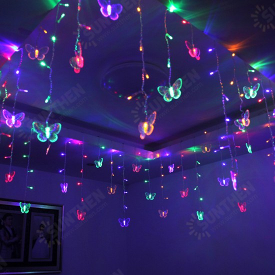 4M LED Fairy Light Butterflies String Light Christmas Party Holiday lighting