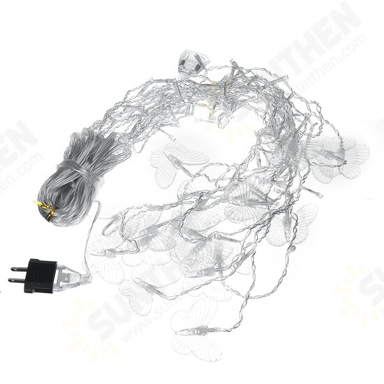4M LED Fairy Light Butterflies String Light Christmas Party Holiday lighting 4M LED Fairy Light Butterflies String Light Christmas Party Holiday lighting