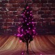 50M 220V EU Plug 8 Modes Red Pink LED Fairy String Light Holiday Lamp for Party Festival with Controller