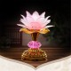 53 Buddhism Song 7 Color Changing Lotus LED Night Light Music Holiday Lamp Decoration