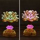 53 Buddhism Song 7 Color Changing Lotus LED Night Light Music Holiday Lamp Decoration