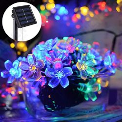 5/6.5/7/12M Solar LED String Christmas Blossom Lights Party Lamp 8 Mode 5/6.5/7/12M Solar LED String Christmas Blossom Lights Party Lamp 8 Mode