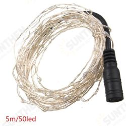 5M 50 LED Copper Wire Christmas Outdoor String Fairy Light Waterproof DC12V 5M 50 LED Copper Wire Christmas Outdoor String Fairy Light Waterproof DC12V