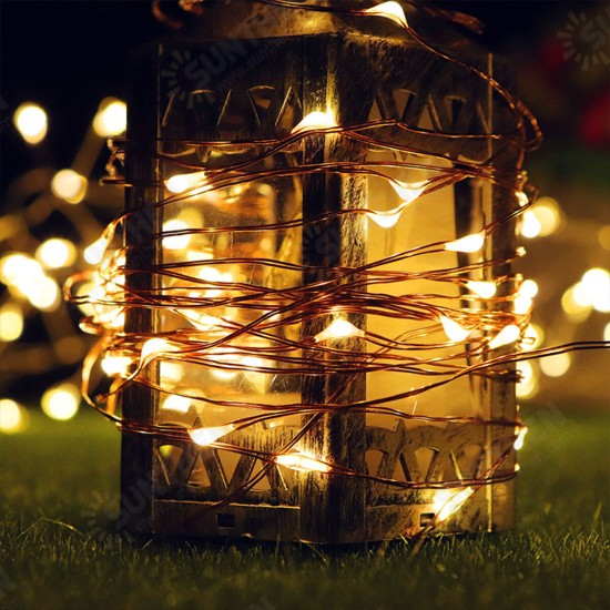 5M 50 LED String Lights Fairy Night Ornament Decor Holiday Christmas Wedding 5M 50 LED String Lights Fairy Night Ornament Decor Holiday Christmas Wedding