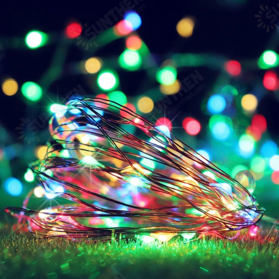 5M 50 LED String Lights Fairy Night Ornament Decor Holiday Christmas Wedding 5M 50 LED String Lights Fairy Night Ornament Decor Holiday Christmas Wedding