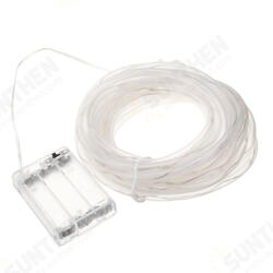 5M 50LED Battery Powered Rope Tube String Light Outdoor Christmas Garden Holiday Home Party Lamp 5M 50LED Battery Powered Rope Tube String Light Outdoor Christmas Garden Holiday Home Party Lamp