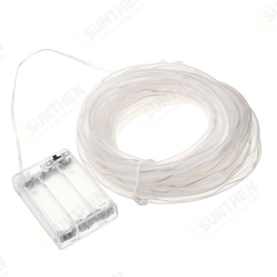 5M 50LED Battery Powered Rope Tube String Light Outdoor Christmas Garden Holiday Home Party Lamp 5M 50LED Battery Powered Rope Tube String Light Outdoor Christmas Garden Holiday Home Party Lamp
