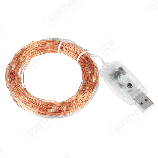 5M/10M/20M USB LED String Light 8 Modes Waterproof Fairy Lamp Party Garden Christmas Tree Decoration 5M/10M/20M USB LED String Light 8 Modes Waterproof Fairy Lamp Party Garden Christmas Tree Decoration