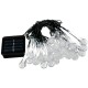 6.5M 30LED Solar Water Drop String Lights Wide Angle Raindrop Teardrop Outdoor Fairy for Christmas Tree Party (Multicolor/Warm White/White) 6.5M 30LED Solar Water Drop String Lights Wide Angle Raindrop Teardrop Outdoor Fairy for Christmas Tree Party (Multicolor/Warm White/White)