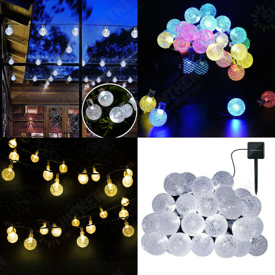 6.5M 30LEDs Fairy Light String Lamp Wedding Party Garden Outdoor Indoor Decor