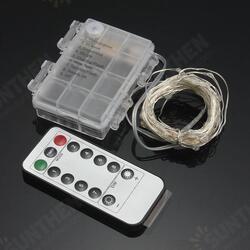6M 60 LED Battery Operated Silver Wire Waterproof String Fairy Light + Remote Controller 6M 60 LED Battery Operated Silver Wire Waterproof String Fairy Light + Remote Controller