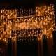 6x3M Outdoor Xmas Tree String Fairy Wedding Curtain Light Party Lamp 110V