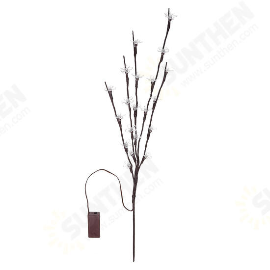 70CM Battery Powered 20LED Cherry Blossoms Branch Tree Fairy String Light Christmas Home Party Decor 70CM Battery Powered 20LED Cherry Blossoms Branch Tree Fairy String Light Christmas Home Party Decor