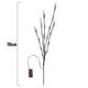 70CM Battery Powered 20LED Cherry Blossoms Branch Tree Fairy String Light Christmas Home Party Decor 70CM Battery Powered 20LED Cherry Blossoms Branch Tree Fairy String Light Christmas Home Party Decor