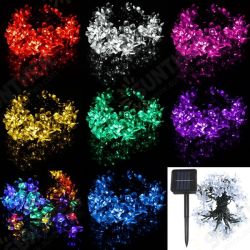7M 50 LED Solar Christmas String Light Blossom Flower Fairy Lamps Outdoor Christmas Decorations Clearance Christmas Lights 7M 50 LED Solar Christmas String Light Blossom Flower Fairy Lamps Outdoor Christmas Decorations Clearance Christmas Lights