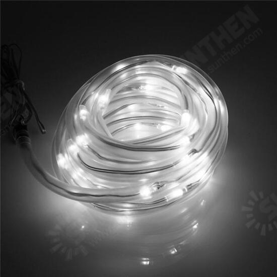 7M 50 LED Solar Waterproof LED Rope Tube String Fairy Light Xmas Party Garden Decor 7M 50 LED Solar Waterproof LED Rope Tube String Fairy Light Xmas Party Garden Decor