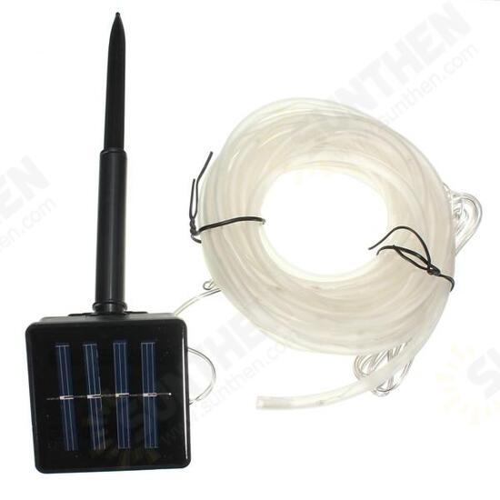 7M 50 LED Solar Waterproof LED Rope Tube String Fairy Light Xmas Party Garden Decor 7M 50 LED Solar Waterproof LED Rope Tube String Fairy Light Xmas Party Garden Decor