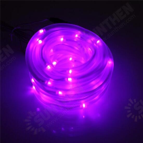 7M 50 LED Solar Waterproof LED Rope Tube String Fairy Light Xmas Party Garden Decor 7M 50 LED Solar Waterproof LED Rope Tube String Fairy Light Xmas Party Garden Decor