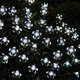 7M 50LED Holidays Merry Christmas Sakura Flower Solar String Lights Outdoor Garden Decor Christmas Decorations Clearance Christmas Lights