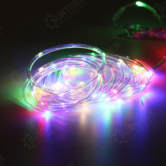 8 Modes 7M/12M 50LED/100LED USB/Battery Powered Stripe Party Lights Decorative Lamp Christmas Tree Waterproof Kit 8 Modes 7M/12M 50LED/100LED USB/Battery Powered Stripe Party Lights Decorative Lamp Christmas Tree Waterproof Kit