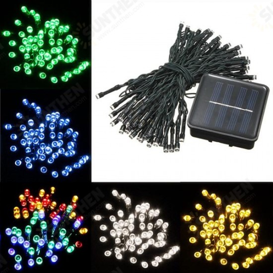 8M 60 LED Solar Power String Fairy Light Outdoor Party Wedding Christmas Garden Decor 8M 60 LED Solar Power String Fairy Light Outdoor Party Wedding Christmas Garden Decor