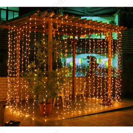 8Mx3M 800 LED Waterproof String Fairy Curtain Light Outdoor Party Wedding Christmas Decor 220V 8Mx3M 800 LED Waterproof String Fairy Curtain Light Outdoor Party Wedding Christmas Decor 220V