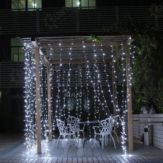 8Mx3M 800 LED Waterproof String Fairy Curtain Light Outdoor Party Wedding Christmas Decor 220V 8Mx3M 800 LED Waterproof String Fairy Curtain Light Outdoor Party Wedding Christmas Decor 220V