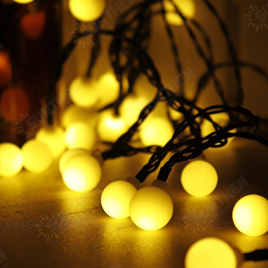 9.5M 50LED Solar String Ball Lights Garden Decorative Lamp Outdoor Waterproof IP65 9.5M 50LED Solar String Ball Lights Garden Decorative Lamp Outdoor Waterproof IP65