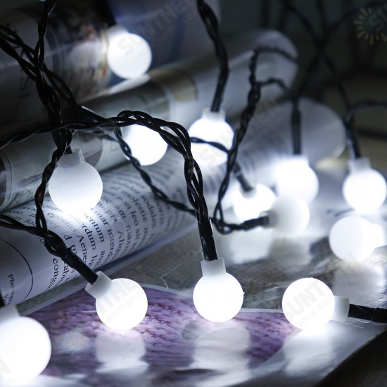 9.5M 50LED Solar String Ball Lights Garden Decorative Lamp Outdoor Waterproof IP65 9.5M 50LED Solar String Ball Lights Garden Decorative Lamp Outdoor Waterproof IP65