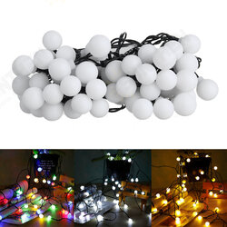 9.5M 50LED Solar String Ball Lights Garden Decorative Lamp Outdoor Waterproof IP65 9.5M 50LED Solar String Ball Lights Garden Decorative Lamp Outdoor Waterproof IP65