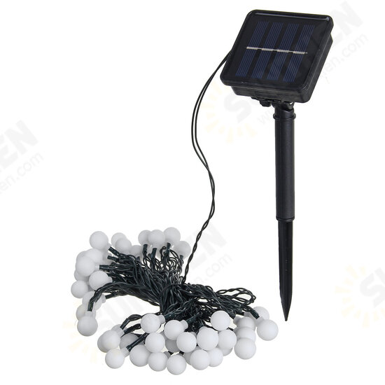 9.5M 50LED Solar String Ball Lights Garden Decorative Lamp Outdoor Waterproof IP65 9.5M 50LED Solar String Ball Lights Garden Decorative Lamp Outdoor Waterproof IP65