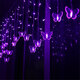 96 LED Butterfly String Curtain Lights Colorful Wedding Waterproof Lamp 8 Modes 96 LED Butterfly String Curtain Lights Colorful Wedding Waterproof Lamp 8 Modes