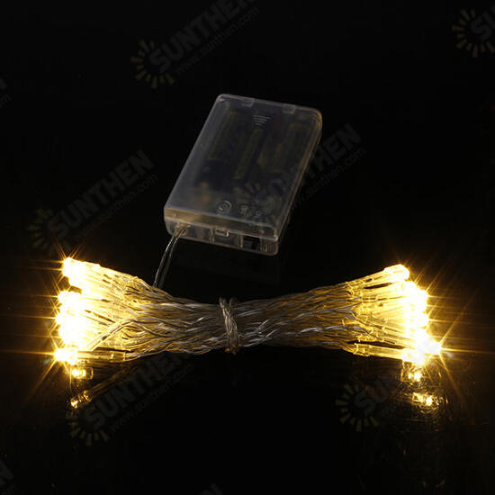 AA Battery Mini 20 LEDs Cool/Warm White Christmas String Fairy Lights Christmas Decorations Clearance Christmas Lights