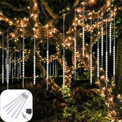 AC110-240V 50CM Waterproof IP65 180LED Meteor Shower Rain 5 Tubes String Light Holiday Party Christmas Outdoor Decor AC110-240V 50CM Waterproof IP65 180LED Meteor Shower Rain 5 Tubes String Light Holiday Party Christmas Outdoor Decor