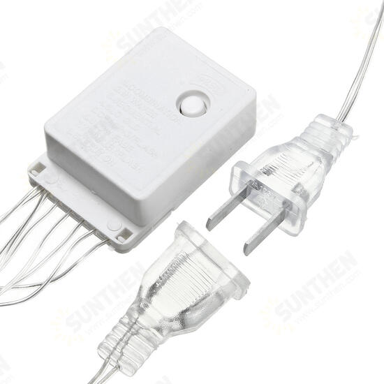 AC110V 20M 200LED Waterproof Fairy String Light Christmas Outdoor Wedding Party Lamp US Plug AC110V 20M 200LED Waterproof Fairy String Light Christmas Outdoor Wedding Party Lamp US Plug