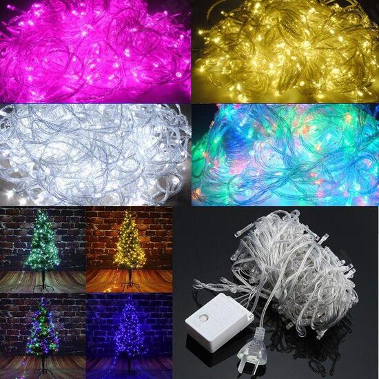 AC220C AU Plug 8 Modes 10M 100 LED Fairy String Light Christmas Party Holiday Decor Waterproof AC220C AU Plug 8 Modes 10M 100 LED Fairy String Light Christmas Party Holiday Decor Waterproof