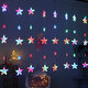 AC220V 2.5M Warm White Colorful LED String Fairy Curtain Light for Christmas Holiday Wedding Party Decor