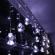 AC220V 3M Glass Ball LED String Light for Outdoor Christmas Home Decor EU Plug