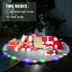 36 LED Christmas Tree Skirts 48-inch Battery Operated RGB Round Christmas Decoration with Plush for Christmas Tree Indoor Outdoor Holiday Party 36 LED Christmas Tree Skirts 48-inch Battery Operated RGB Round Christmas Decoration with Plush for Christmas Tree Indoor Outdoor Holiday Party