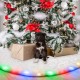 36 LED Christmas Tree Skirts 48-inch Battery Operated RGB Round Christmas Decoration with Plush for Christmas Tree Indoor Outdoor Holiday Party 36 LED Christmas Tree Skirts 48-inch Battery Operated RGB Round Christmas Decoration with Plush for Christmas Tree Indoor Outdoor Holiday Party