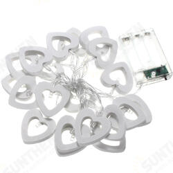 Battery Operated 20LED Heart Shape String Fairy Light for Party Decor Battery Operated 20LED Heart Shape String Fairy Light for Party Decor