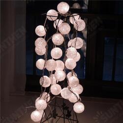 Battery Operated 20LEDs Pastel Cotton Ball String Light for Holiday Wedding Valentine's Day Battery Operated 20LEDs Pastel Cotton Ball String Light for Holiday Wedding Valentine's Day
