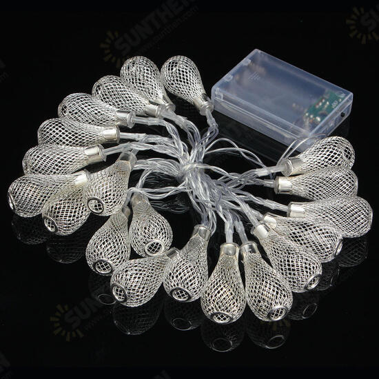 Battery Operated 2.2M 20LEDs Moroccan Bulbs Fairy String Lights for Christmas Wedding Decor Battery Operated 2.2M 20LEDs Moroccan Bulbs Fairy String Lights for Christmas Wedding Decor