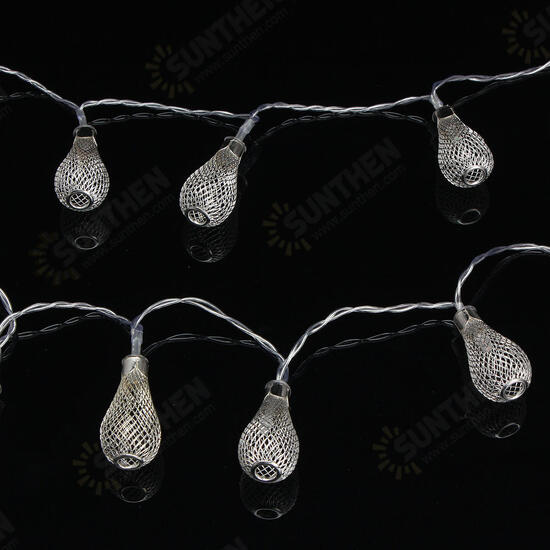 Battery Operated 2.2M 20LEDs Moroccan Bulbs Fairy String Lights for Christmas Wedding Decor Battery Operated 2.2M 20LEDs Moroccan Bulbs Fairy String Lights for Christmas Wedding Decor