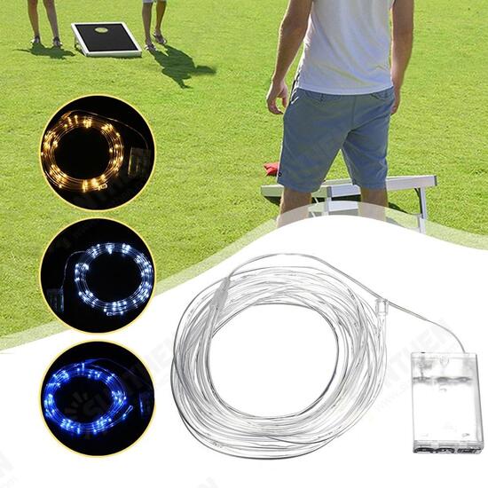 Battery Operated Bright LED String Light for Game Corn Hole Bean Bag Toss Board Sandbag