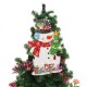 Battery Operated LED Glowing Snowman Christmas Party Hanging Ornaments Festival Holiday Light