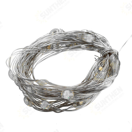 Battery Operated USB Powered Waterproof 5M 50LED Colorful Sliver Wire String Light + 24Keys Remote Control for Holiday Battery Operated USB Powered Waterproof 5M 50LED Colorful Sliver Wire String Light + 24Keys Remote Control for Holiday