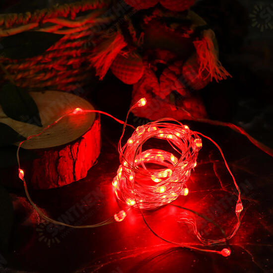 Battery Operated USB Powered Waterproof 5M 50LED Colorful Sliver Wire String Light + 24Keys Remote Control for Holiday Battery Operated USB Powered Waterproof 5M 50LED Colorful Sliver Wire String Light + 24Keys Remote Control for Holiday