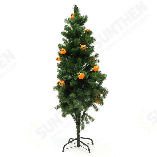 Battery Plug Powered 16 LEDs Pumpkin Multi-color Fairy String Lights For Halloween Christmas Battery Plug Powered 16 LEDs Pumpkin Multi-color Fairy String Lights For Halloween Christmas