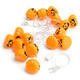Battery Plug Powered 16 LEDs Pumpkin Multi-color Fairy String Lights For Halloween Christmas Battery Plug Powered 16 LEDs Pumpkin Multi-color Fairy String Lights For Halloween Christmas